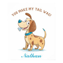 Blauwe Doodle Speelse Pet, Floppy Eared Puppy Dog