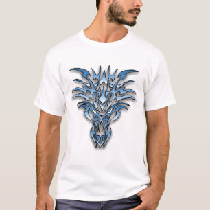 Blauwe draak 1 t-shirt