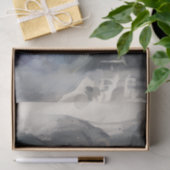 Blauwe draak tissuepapier (Geschenk)