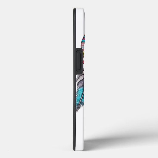 Blauwe Dreamcatchers mystiek Case-Mate iPhone Case (Achterkant / Rechts)