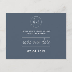 Blauwe dromen briefkaart