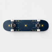 Blauwe dromen skateboard (Horizontaal)