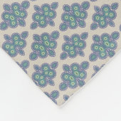  Blauwe Dromen Vleece Blanket Fleece Deken (Hoek)