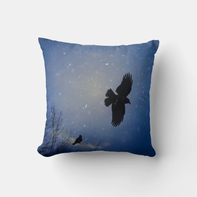 Blauwe Droom Kussen (Voorkant)