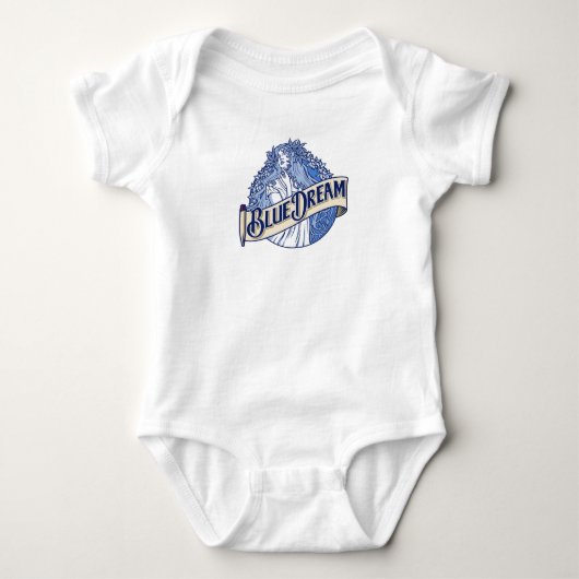Blauwe droom romper (Voorkant)