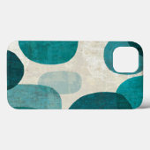 Blauwe druppels Case-Mate iPhone case (Achterkant (horizontaal))