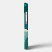 Blauwe druppels Case-Mate iPhone case (Achterkant / Links)