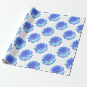 Blauwe duitvis cadeaupapier