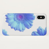Blauwe duitvis Case-Mate iPhone case (Achterkant (horizontaal))