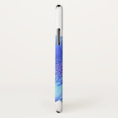 Blauwe duitvis Case-Mate iPhone case (Achterkant / rechts)