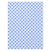 Blauwe duitvis tafelkleed (Voorkant)