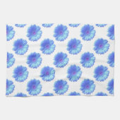 Blauwe duitvis theedoek (Horizontaal)