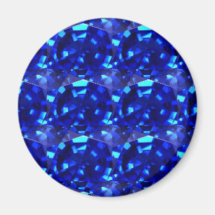 blauwe edelsteen magneet