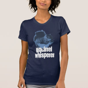 Blauwe eekhoorn Whisperer T-Shirt