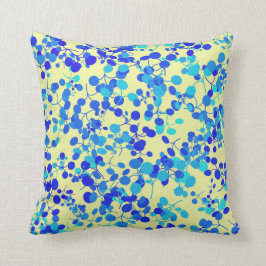 Blauwe eerlijkheid kussen