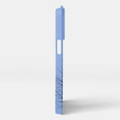 Blauwe Elegante iPhone 13 Pro iPhone Hoesje (Rechterkant)