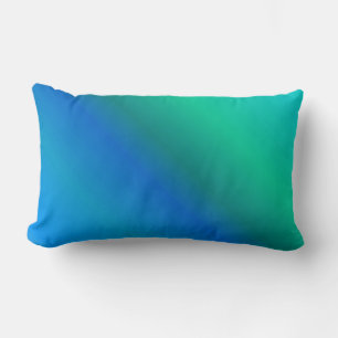 Blauwe en Blauwgroen piloot Kussen