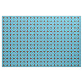 Blauwe en bruine schildpad stof (Yard (91,4 cm))