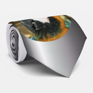 Blauwe en gele Macaw uit Amazon Stropdas