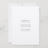 Blauwe en gele schildpad kaart (Achterkant)