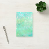 Blauwe en groene Abstracte kunst Post-it® Notes (Kantoor)