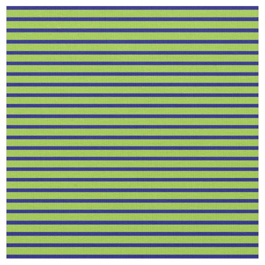 Blauwe en groene kleurlijnen stof (Close Up)