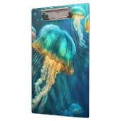 Blauwe en groene kwal klembord (Links)