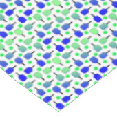 Blauwe en groene Pickleball Paddles Green Pickleba Tafelkleed (Gekanteld)