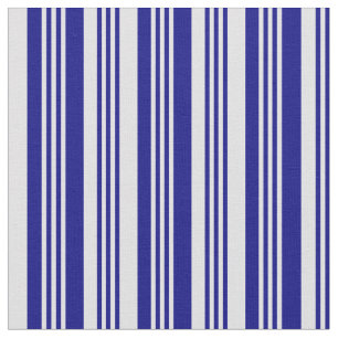 Blauwe en lavendellijnen stof
