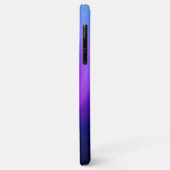 Blauwe en Paarse Abstracte achtergrond Case-Mate iPhone Case (Achterkant/links)