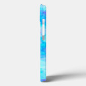 Blauwe en Paarse Bokeh Bubbles Case-Mate iPhone Case (Achterkant / Links)