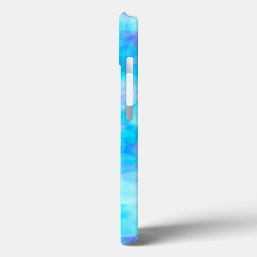 Blauwe en Paarse Bokeh Bubbles Case-Mate iPhone Case (Achterkant / Links)