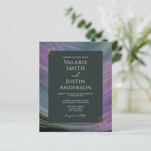 Blauwe en Paarse bont (Staand voorkant)