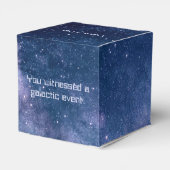 Blauwe en Paarse galaxy Wedding Bedankdoosjes (Achterkant)