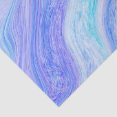Blauwe en Paarse marmer Tissuepapier (Detail)