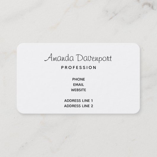 Blauwe en Paarse ruimte en sterren Modern Agate Visitekaartje (Achterkant)