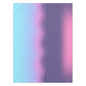 Blauwe en roze mist - verloop tafelkleed (Voorkant)