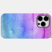 Blauwe en Roze Telefoon Case-Mate iPhone Case (Achterkant (horizontaal))