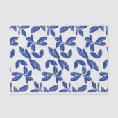 Blauwe en witte bladluis - Giften / Crafts Tissuepapier (Voorkant)