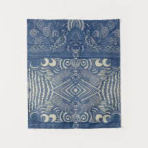Blauwe en witte bosbouw