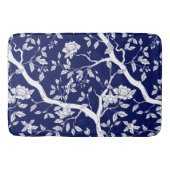 Blauwe en witte Chinoiserie Badmat (Voorkant)