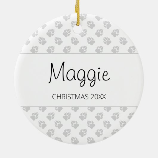 Blauwe en witte Italiaanse dolfijnen met poten Keramisch Ornament (Achterkant)