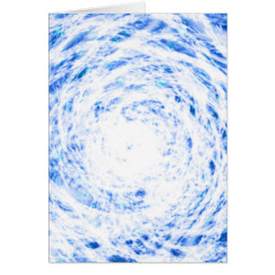 Blauwe en witte kleurstof Kaart