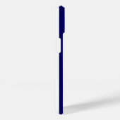 Blauwe en witte snoepjes strepen Case-Mate iPhone case (Achterkant / Rechts)