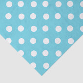 Blauwe en witte stiften tissuepapier (Detail)