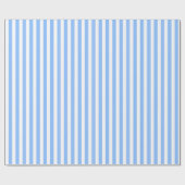 Blauwe en witte strepen van snoep cadeaupapier (Vlak)