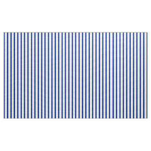 Blauwe en witte stripper van de baardbal stof