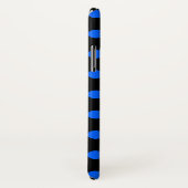 Blauwe en zwarte haarpunten Case-Mate iPhone case (Achterkant / rechts)
