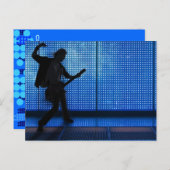 BLAUWE ENERGIEVERMOGEN - Briefkaart (Voorkant / Achterkant)