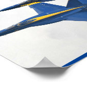 Blauwe engelen 2 poster (Hoek)